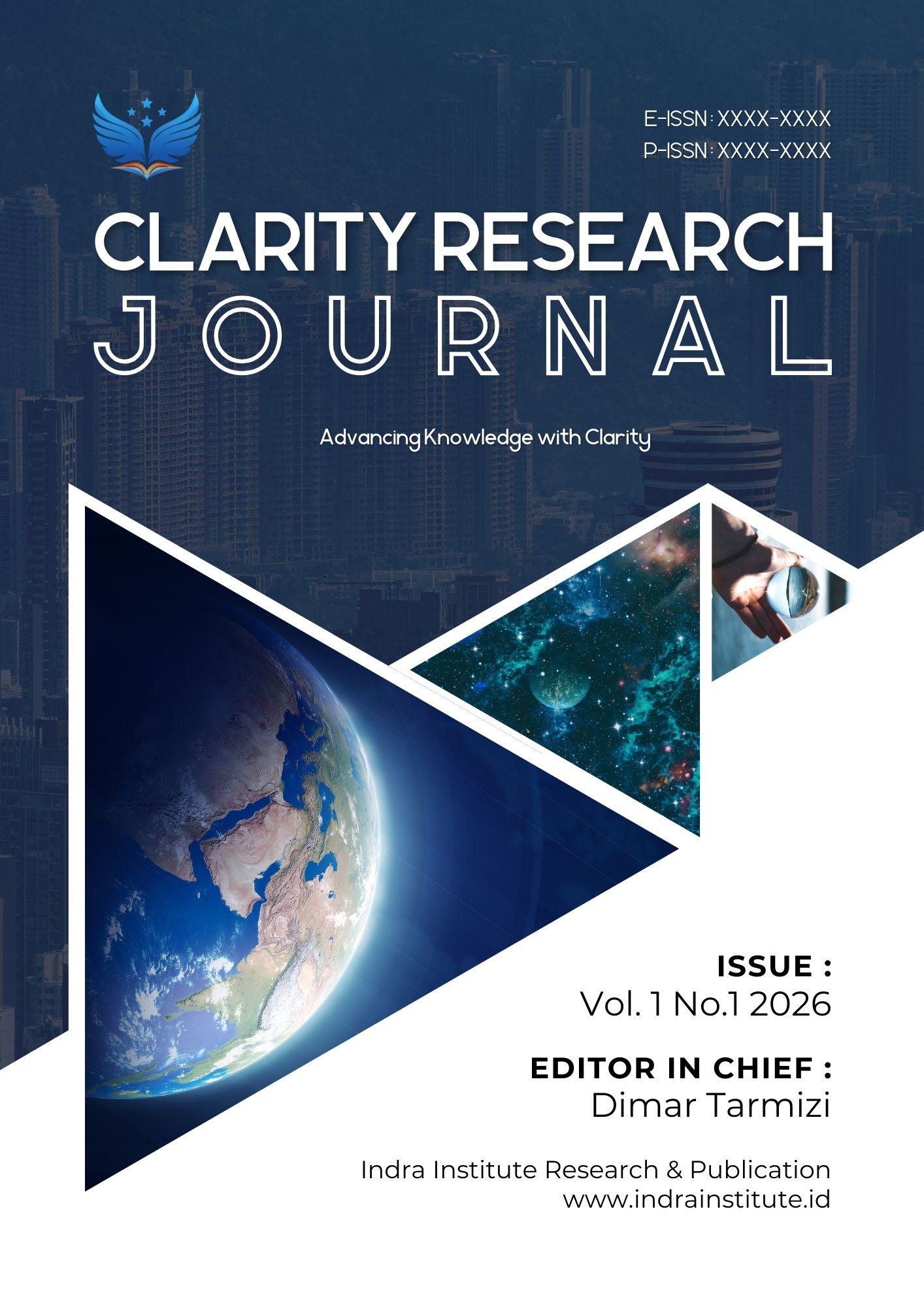 					View Vol. 1 No. 1 (2026): Clarity Research Journal
				